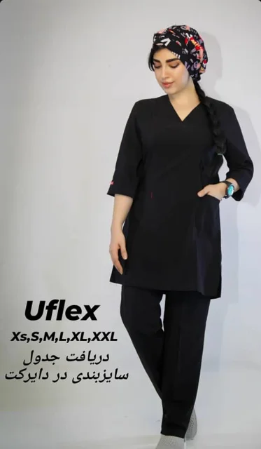 تونیک و شلوار مشکی